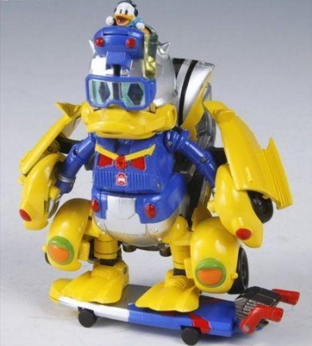 donald duck transformers toy