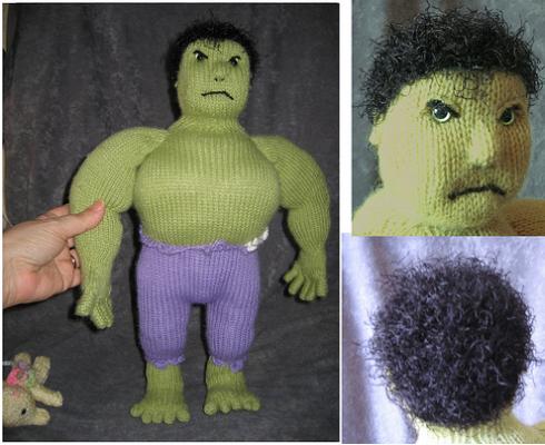 incredible hulk doll