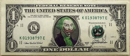funny george washington 1 dollar bill