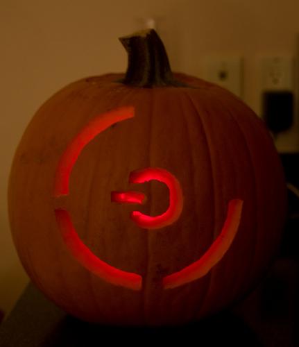 red ring of death pumpkin carving