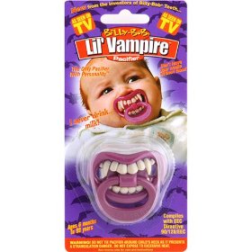 vampire baby pacifier
