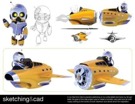 Robo Pilot CAD Sketch