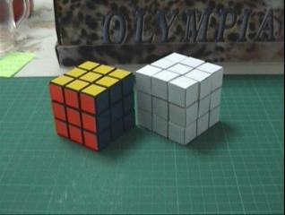cool paper rubik's cube