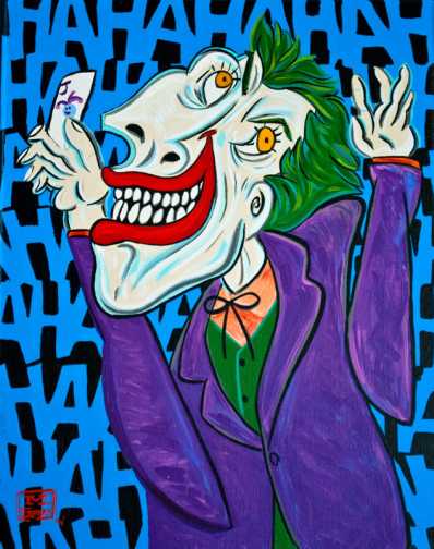 joker picasso drawing