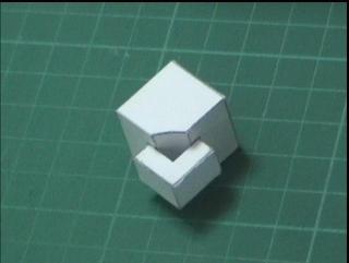 paper rubik's cube edges