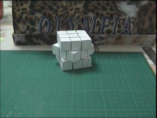 paper rubik's cube