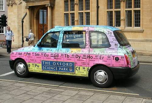 periodic Table of elements taxi 7