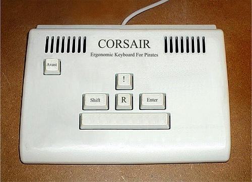 pirate computer keyboard
