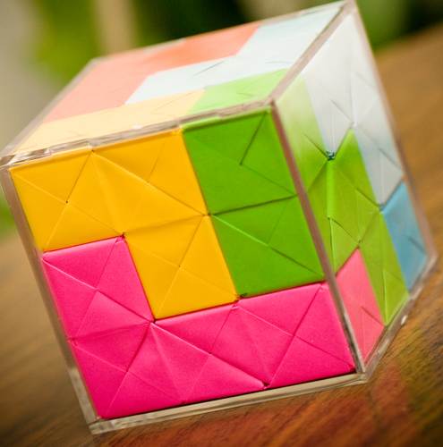 soma cube assembled