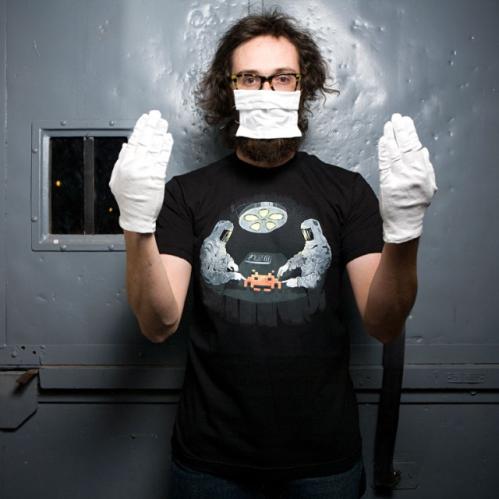 space invaders alien autopsy shirt