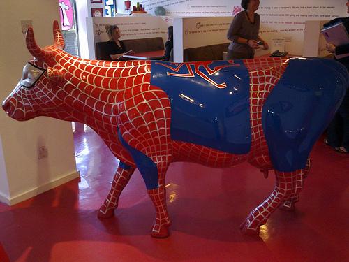 spiderman cow peiber