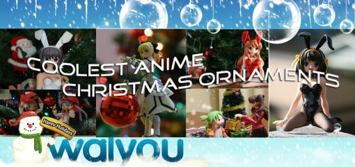 anime christmas ornaments collection 2009