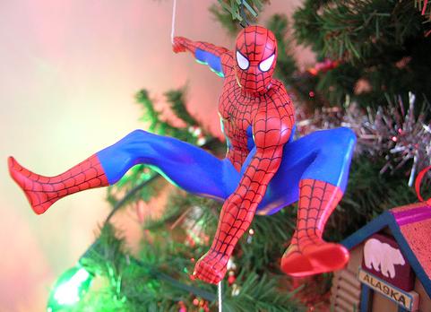 spiderman christmas ornament decoration