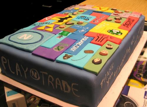 sweet tetris cake art