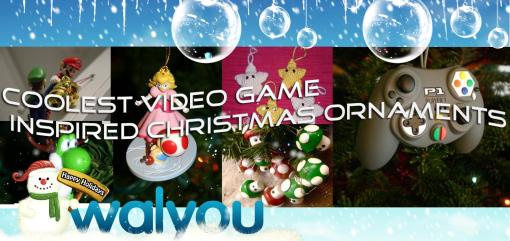video games christmas ornaments collection 2009