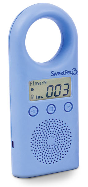 snor Romanschrijver verhaal SweetPea is the Current Baby MP3 Player