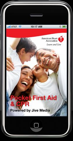 Pocket First Aid and CPR iPhone application