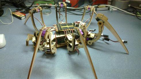 spider bot robot diy