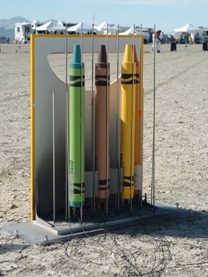 crayola crayon rocket project image