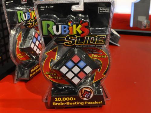 rubik's cube slide display