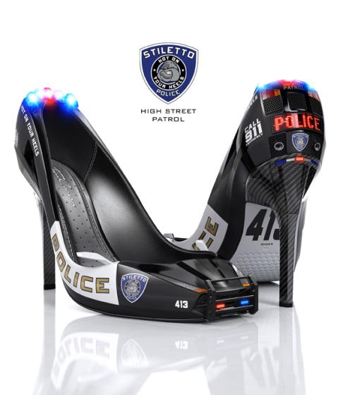 sexy police woman shoes