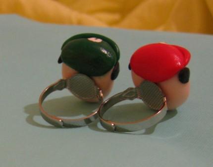 Mario and Luigi Rings (2)