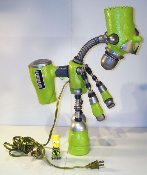 bart robot lamp design