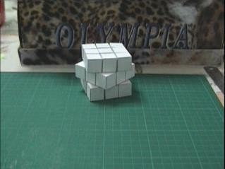 cool paper rubik's cube