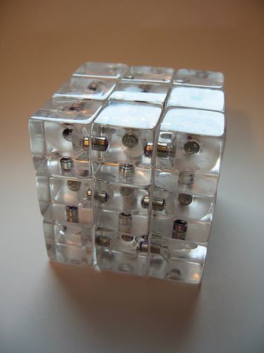 gadget magnetic rubik's cube