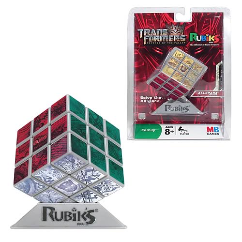 geeky transformers rubiks cube