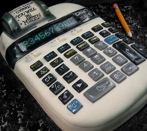 Calculator cakulator cake
