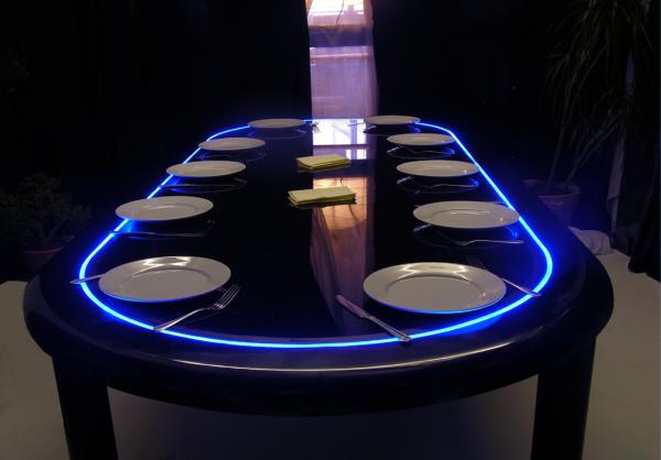 gaming poker dining table lee