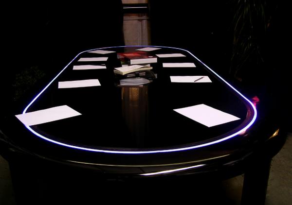 gaming poker dining table