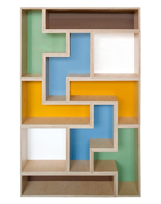 tetris 2 wall shelves