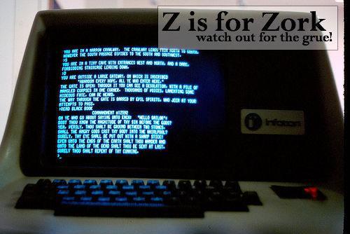 Geek Alphabet A for Away Team Right up to Z for Zork