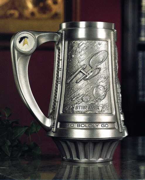 Star Trek Pewter Mug Design
