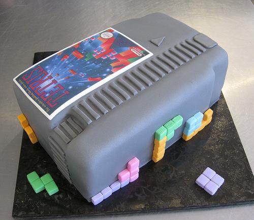 gamer groom cake