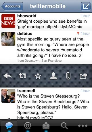 twitter official iphone app