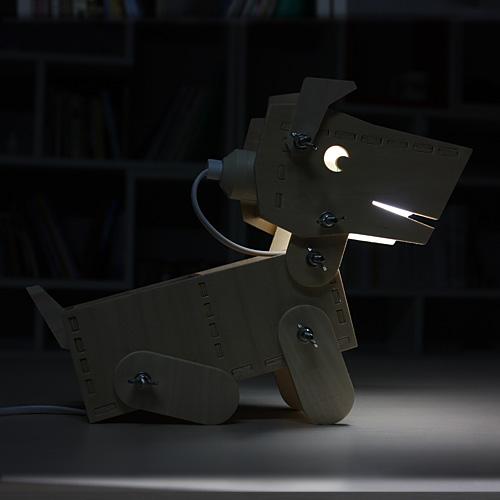 Dog lamp diy