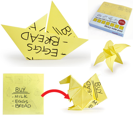 Origami Sticky notes