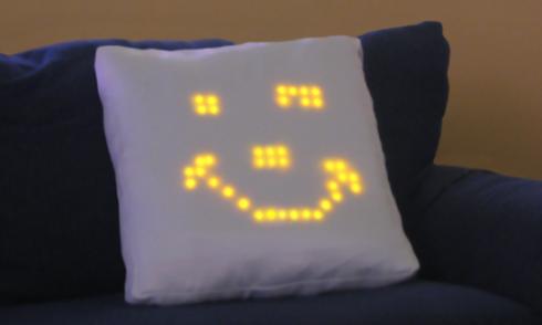 emotional interactive pillow concept