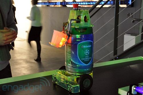 heineken beer robot image