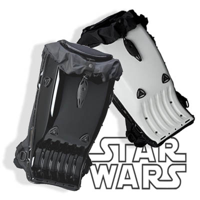 star wars darth vader stormtrooper backpack geek theme