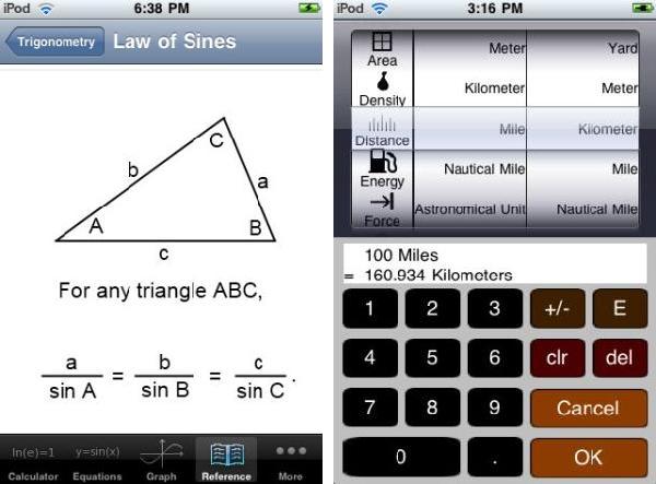 Free Graphing Calculator iPhone app