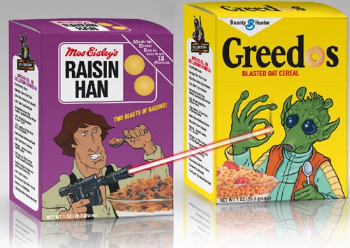 Greedo vs Han Cereal