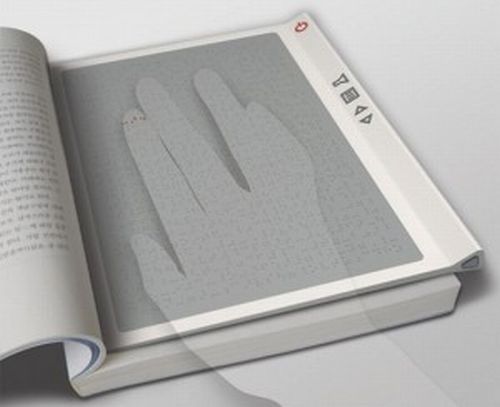haptic braille reader concept image