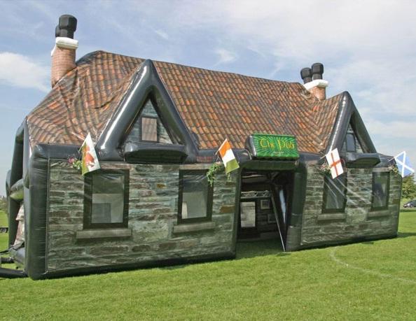 inflatable irish pub