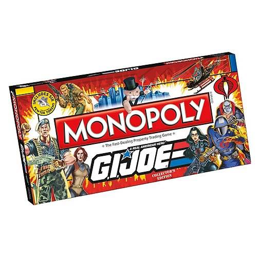 monopoly board game gi joe edition