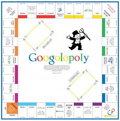 monopoly board game google edition