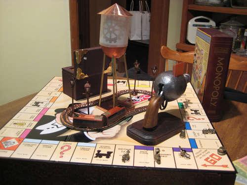 monopoly board game steampunk edition